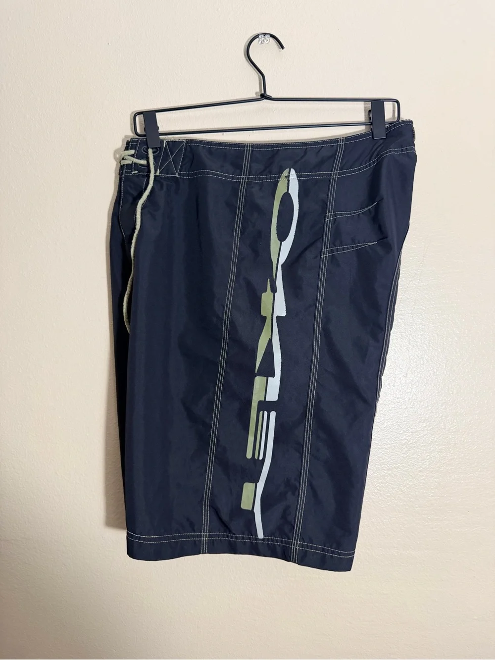 Vintage Y2K Oakley Software Spellout Board Shorts